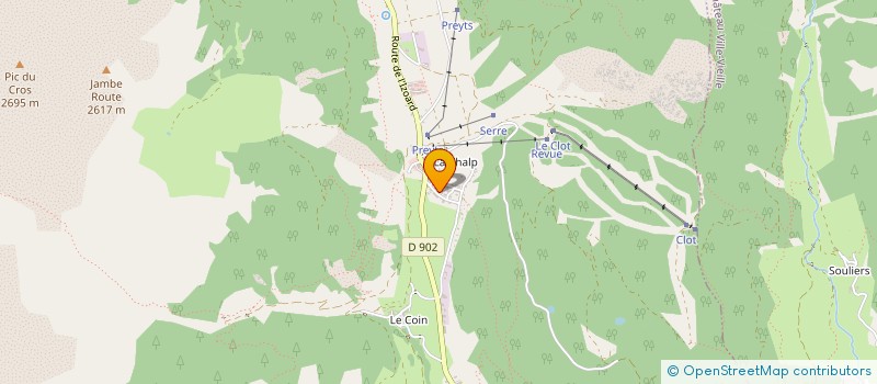 localisation de l'entreprise MONSIEUR PIERRE MANE  SAINT-VERAN