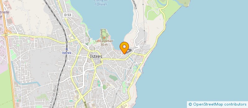 localisation de l'entreprise MONSIEUR PIERRE MANGIN  ISTRES