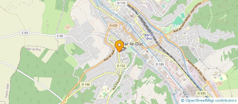 localisation de l'entreprise MONSIEUR PIERRE MANIN à BAR-LE-DUC