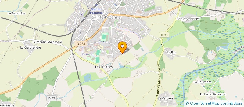 localisation de l'entreprise MONSIEUR PIERRE MANSUY à SAINTE-PAZANNE