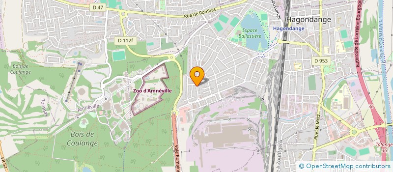 localisation de l'entreprise MONSIEUR PIERRE MANTOVANI  HAGONDANGE