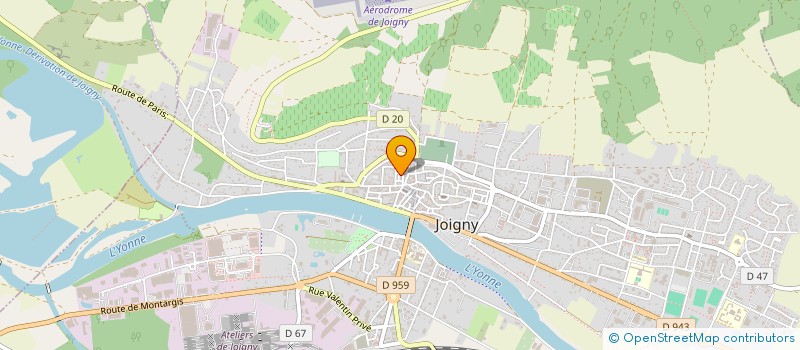 localisation de l'entreprise MONSIEUR PIERRE MANUEL GUILLEMAIN  VILLENEUVE-L'ARCHEVEQUE