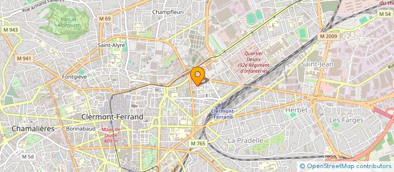 localisation de l'entreprise MONSIEUR PIERRE MARAIS  CLERMONT-FERRAND