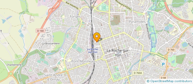 localisation de l'entreprise MONSIEUR PIERRE MARBOEUF à LA ROCHE-SUR-YON