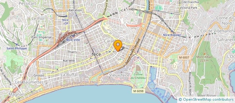 localisation de l'entreprise MONSIEUR PIERRE MARC DAVIS à NICE