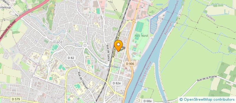 localisation de l'entreprise MONSIEUR PIERRE MARC SCHNEIDER  MACON