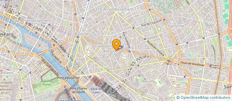 localisation de l'entreprise MONSIEUR PIERRE MARCHADIER  PARIS 12