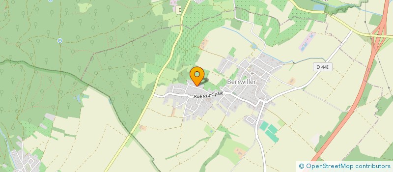 localisation de l'entreprise MONSIEUR PIERRE MARCHAND  BERRWILLER