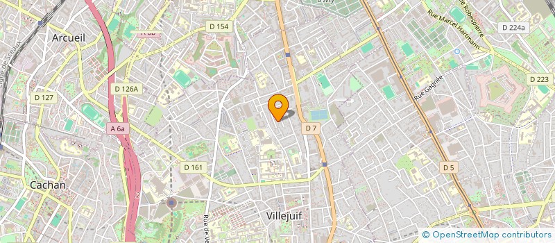 localisation de l'entreprise MONSIEUR PIERRE MARCILHACY à VILLEJUIF