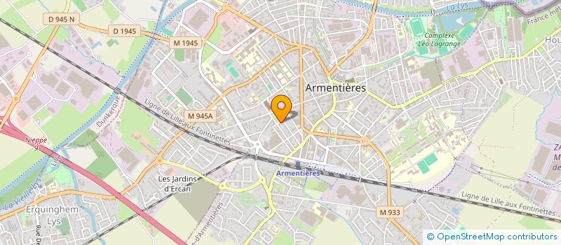 localisation de l'entreprise MONSIEUR PIERRE MARCURAT à ARMENTIERES