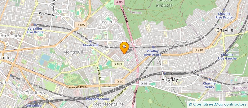 localisation de l'entreprise MONSIEUR PIERRE MARECHAL à VERSAILLES