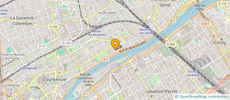 localisation de l'entreprise MONSIEUR PIERRE MARESCHAL à COURBEVOIE