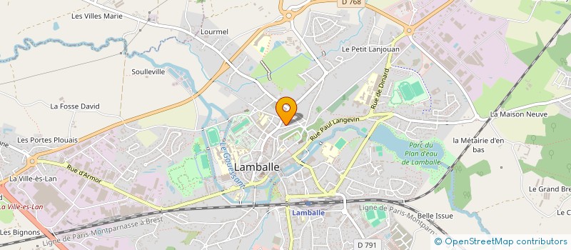 localisation de l'entreprise MONSIEUR PIERRE MARETTE à LAMBALLE-ARMOR