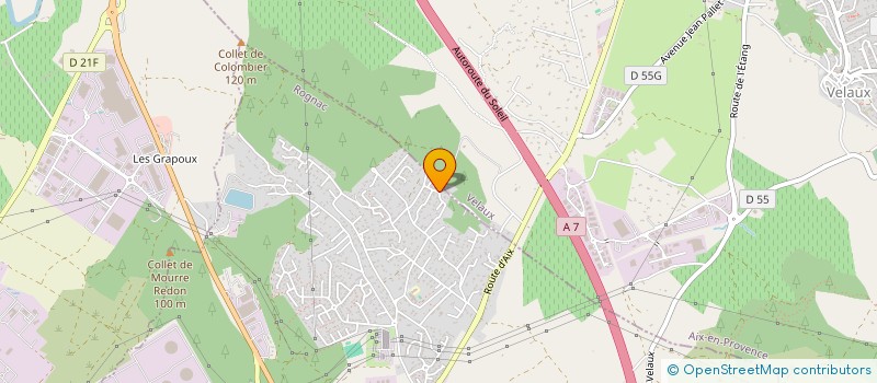 localisation de l'entreprise MONSIEUR PIERRE MARIANI  ROGNAC