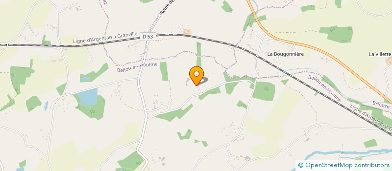 localisation de l'entreprise MONSIEUR PIERRE MARIE à BELLOU-EN-HOULME