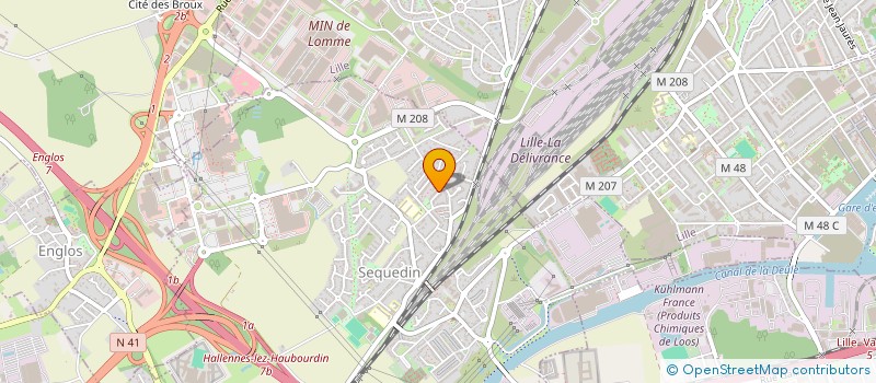 localisation de l'entreprise MONSIEUR PIERRE MARIE  SEQUEDIN