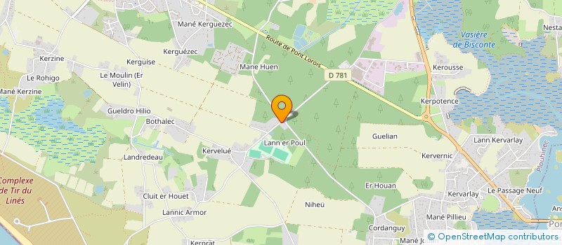 localisation de l'entreprise MONSIEUR PIERRE-MARIE AMAIDE  PLOUHINEC