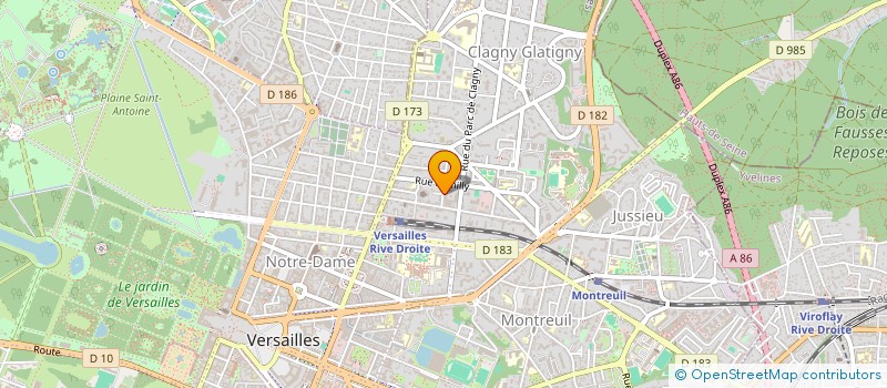 localisation de l'entreprise MONSIEUR PIERRE MARIE ARCHAMBEAUD à VERSAILLES