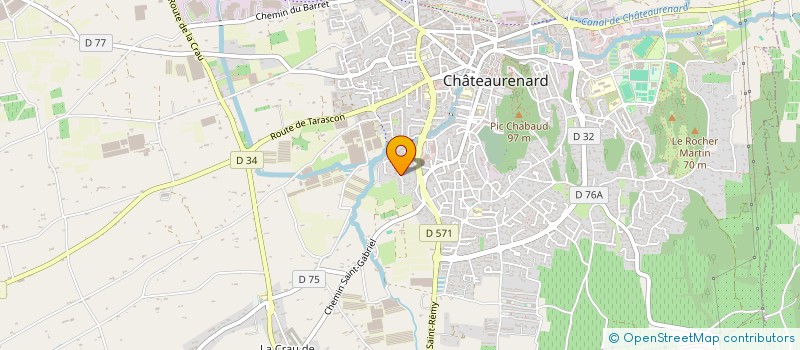 localisation de l'entreprise MONSIEUR PIERRE MARIE BARRY à CHATEAURENARD