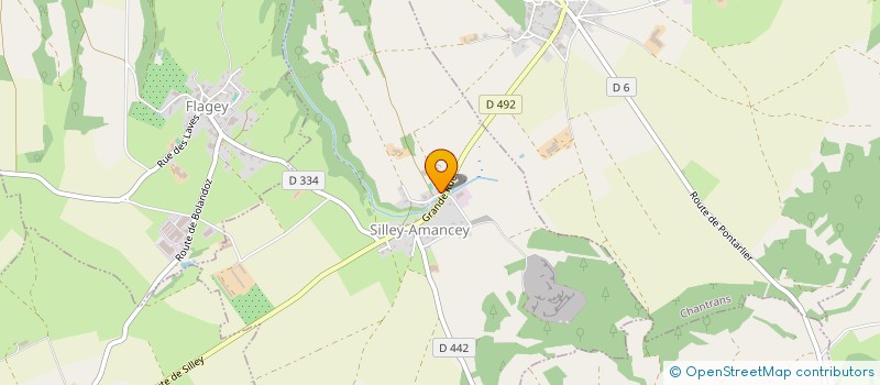 localisation de l'entreprise MONSIEUR PIERRE-MARIE BEAUNE  SILLEY-AMANCEY