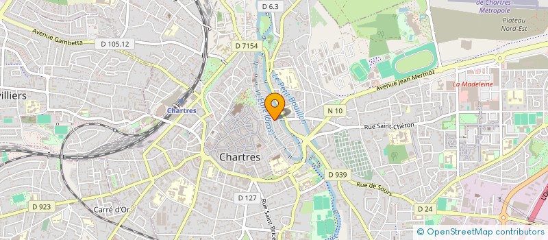 localisation de l'entreprise MONSIEUR PIERRE-MARIE BLARDONI à CHARTRES