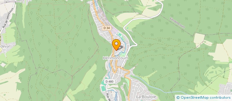 localisation de l'entreprise MONSIEUR PIERRE-MARIE BOLE-BESANCON  BLAMONT