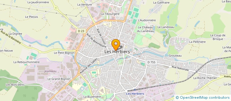 localisation de l'entreprise MONSIEUR PIERRE-MARIE CHARPENTIER  LE MANS