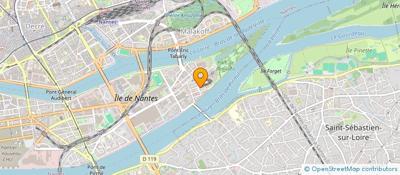 localisation de l'entreprise MONSIEUR PIERRE-MARIE CHAUSSEC  NANTES