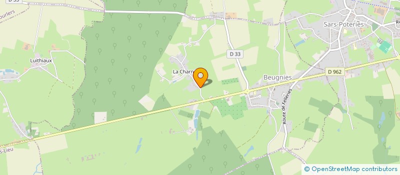 localisation de l'entreprise MONSIEUR PIERRE-MARIE COUSIN  BEUGNIES