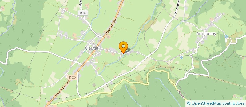 localisation de l'entreprise MONSIEUR PIERRE-MARIE DARRE  CIEUTAT