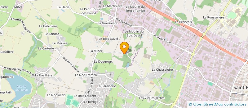 localisation de l'entreprise MONSIEUR PIERRE MARIE DUBOIS à COUERON