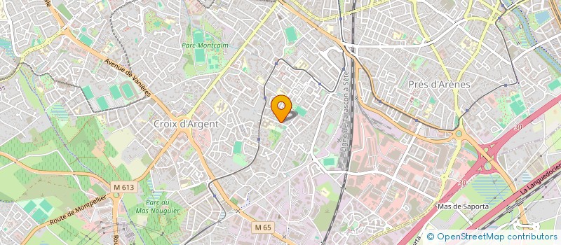 localisation de l'entreprise MONSIEUR PIERRE-MARIE DUFOUR à MONTPELLIER