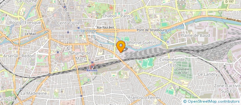 localisation de l'entreprise MONSIEUR PIERRE-MARIE DURAND  RENNES