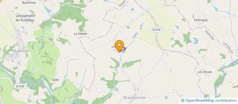 localisation de l'entreprise MONSIEUR PIERRE-MARIE ESPINASSE à BRANDONNET