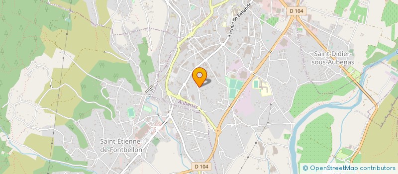 localisation de l'entreprise MONSIEUR PIERRE-MARIE EYRAUD  VOGUE