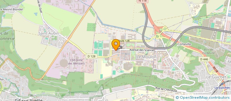 localisation de l'entreprise MONSIEUR PIERRE-MARIE FANTCHENOU  GIF-SUR-YVETTE