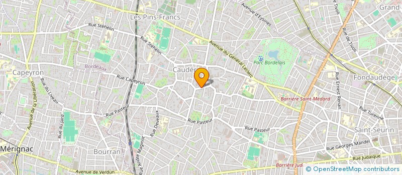 localisation de l'entreprise MONSIEUR PIERRE-MARIE FEDERICI  BORDEAUX