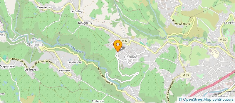 localisation de l'entreprise MONSIEUR PIERRE-MARIE GAILLOT  GENILAC