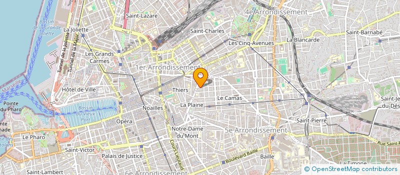localisation de l'entreprise MONSIEUR PIERRE-MARIE GELY à MARSEILLE