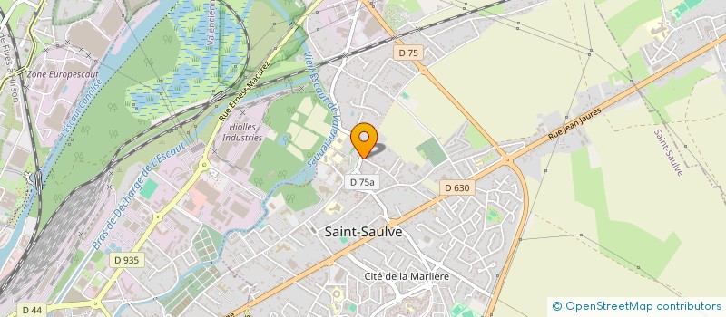 localisation de l'entreprise MONSIEUR PIERRE-MARIE GILMANT  SAINT-SAULVE