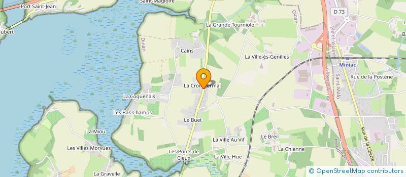 localisation de l'entreprise MONSIEUR PIERRE-MARIE JAN à PLEUDIHEN-SUR-RANCE