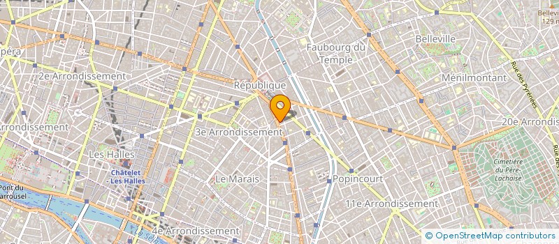 localisation de l'entreprise MONSIEUR PIERRE-MARIE KERGUS  PARIS