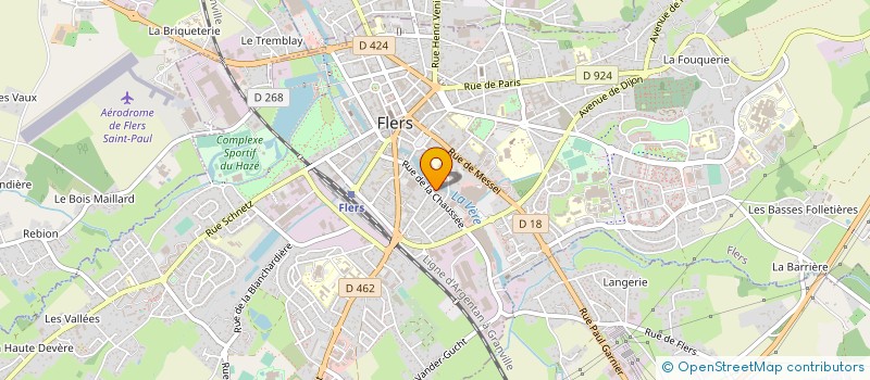 localisation de l'entreprise MONSIEUR PIERRE-MARIE LE SCOUARNEC à FLERS