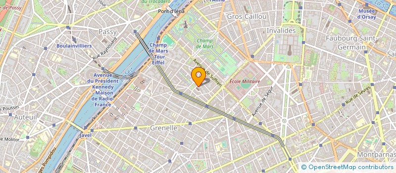 localisation de l'entreprise MONSIEUR PIERRE-MARIE PERRIN  PARIS