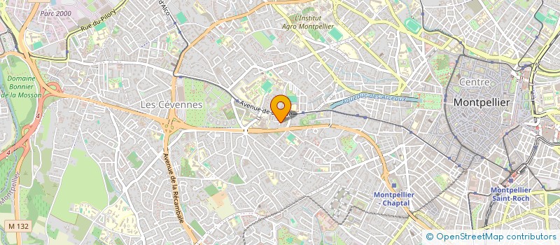 localisation de l'entreprise MONSIEUR PIERRE MARIE PEZET à MONTPELLIER