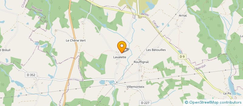 localisation de l'entreprise MONSIEUR PIERRE MARIE PHELIPPEAU à JAVERDAT