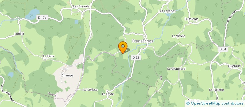 localisation de l'entreprise MONSIEUR PIERRE MARIETTE à FRANSECHES