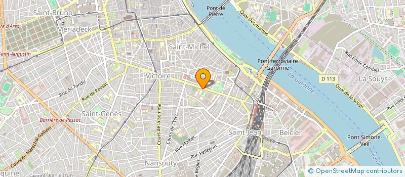 localisation de l'entreprise MONSIEUR PIERRE MARIGHETTO  BORDEAUX