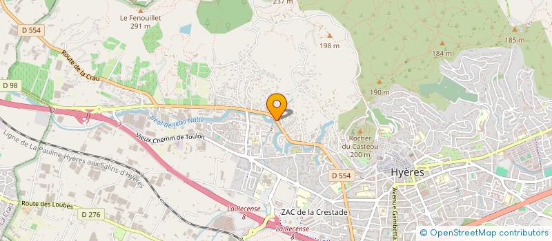 localisation de l'entreprise MONSIEUR PIERRE MARINO à HYERES