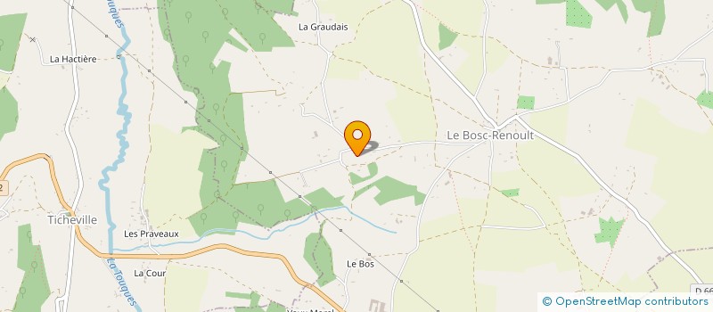 localisation de l'entreprise MONSIEUR PIERRE MARION à LE BOSC-RENOULT